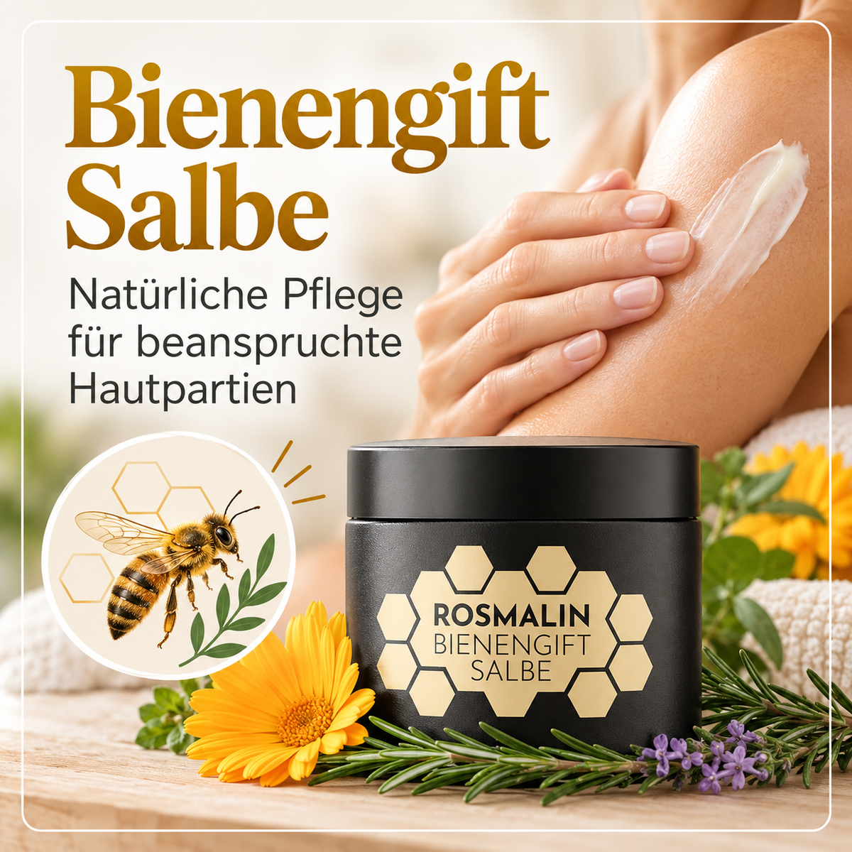 Bienengift in der Hautpflege – die besondere Kraft der Honigbiene