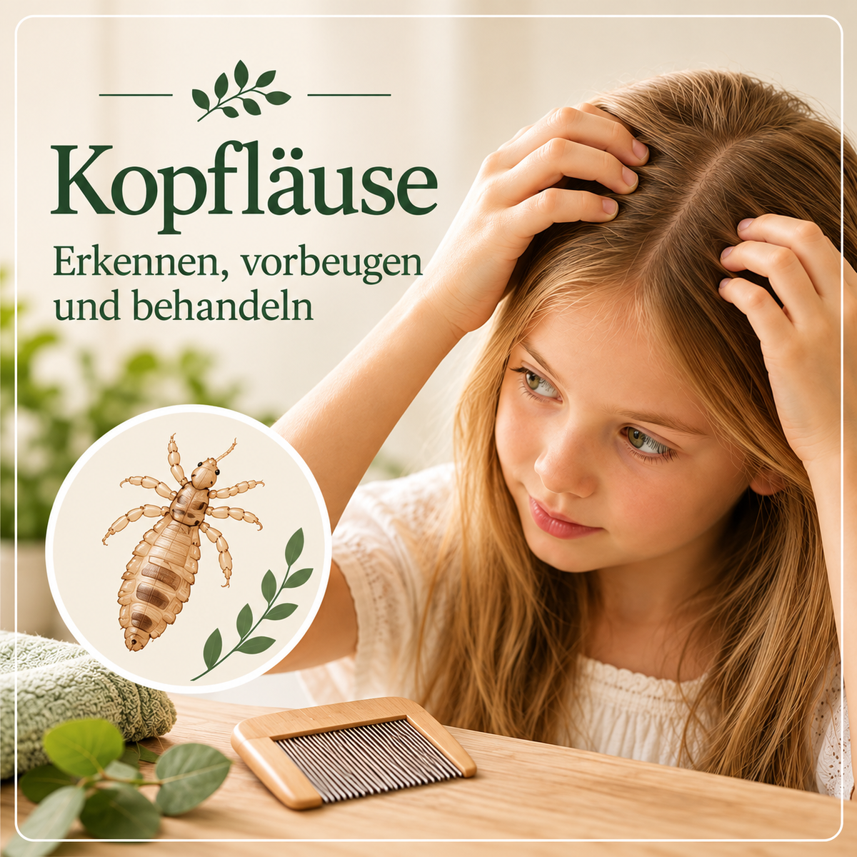 Kopfläuse: Lästige Gäste schonend und effektiv loswerden