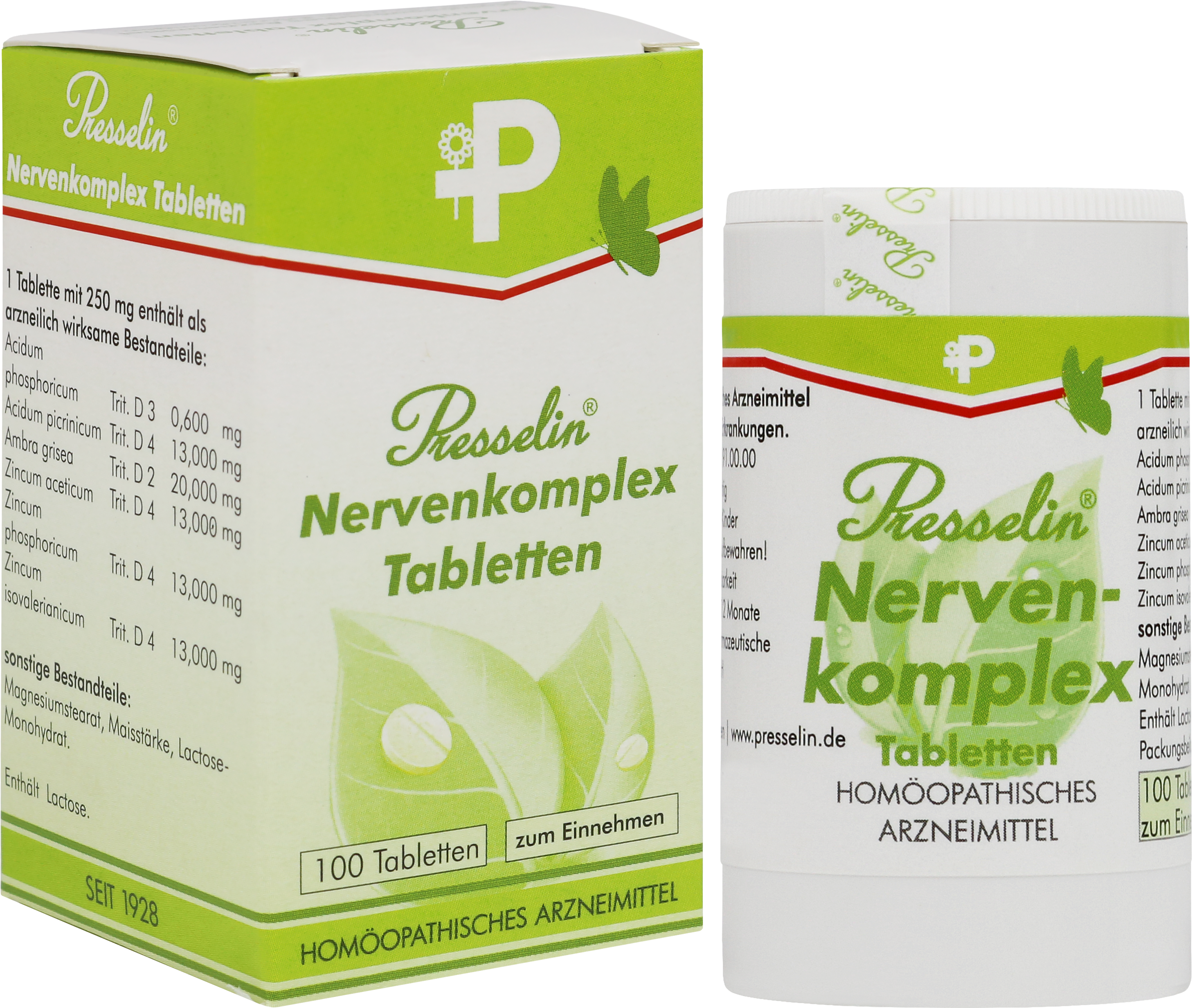 Presselin Nervenkomplex, Dose 100 Tabletten