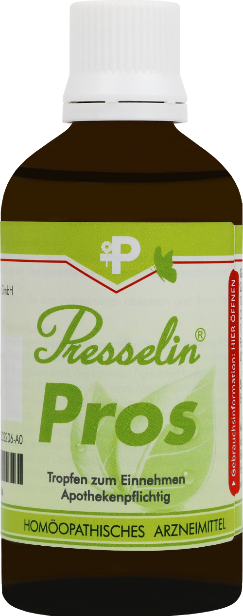 Presselin Pros, Tropfflasche 100 ml