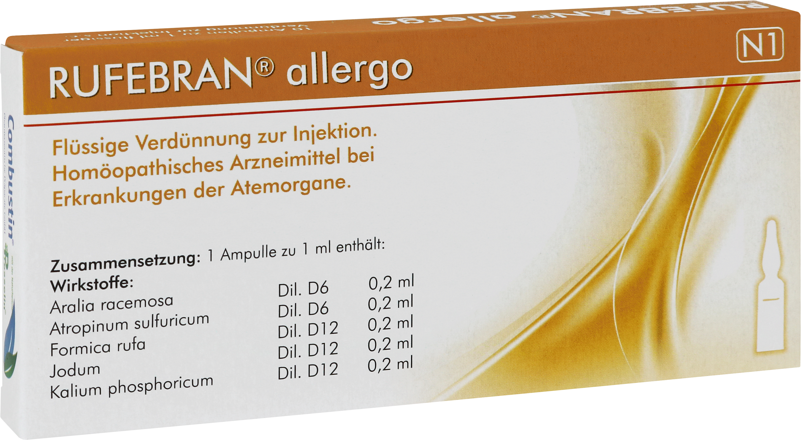 Rufebran allergo, 10 x 1 ml Ampullen