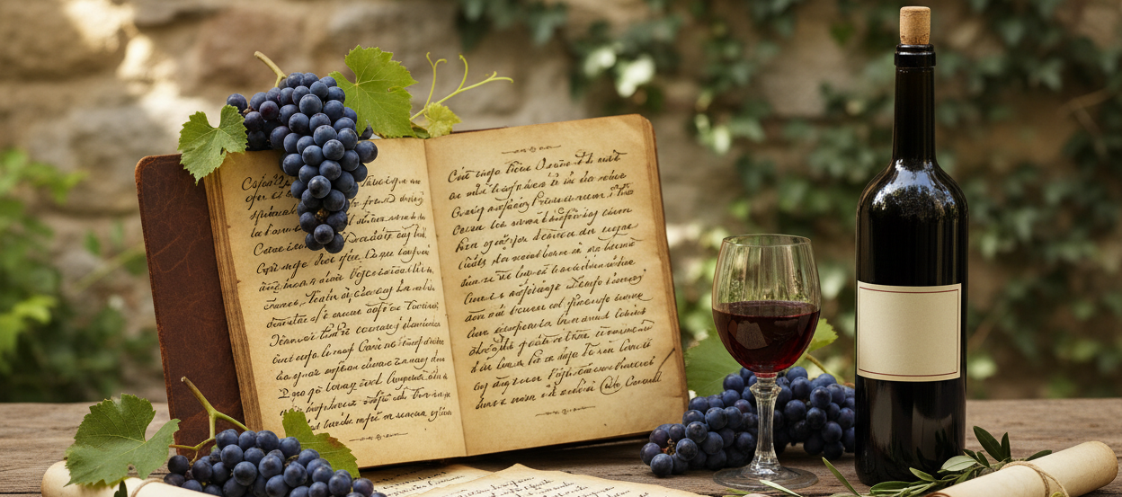 noch mit Wein dazu, roter wein