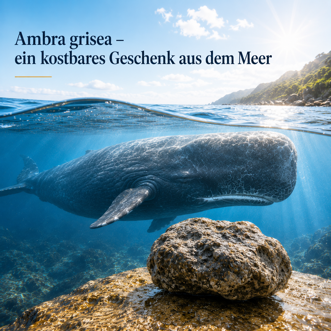 Ambra grisea – ein kostbares Geschenk aus dem Meer