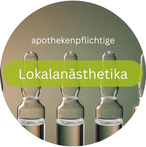 apothekenpflichtige Lokalanästhetika