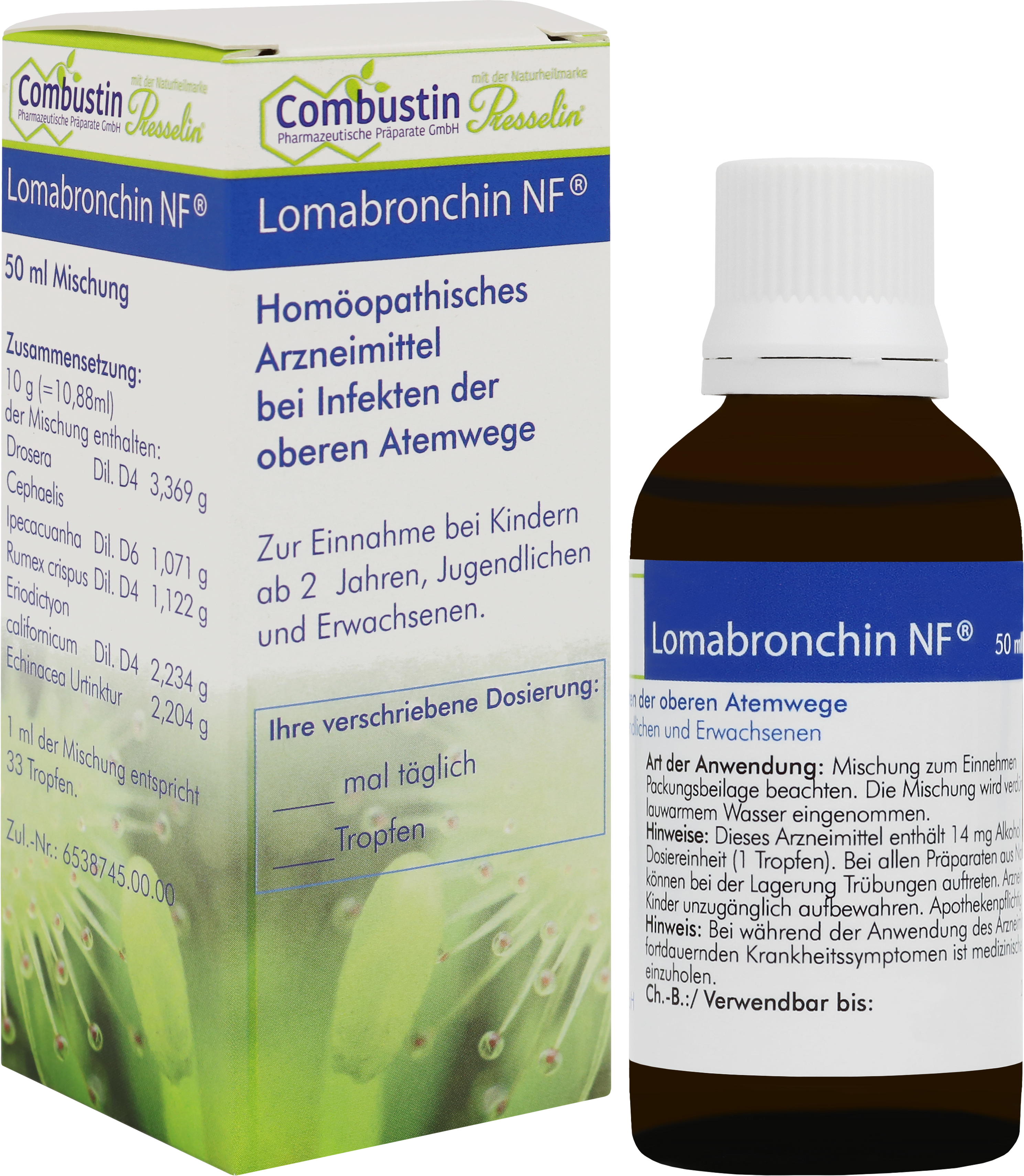 Lomabronchin NF, Tropfflasche 50 ml