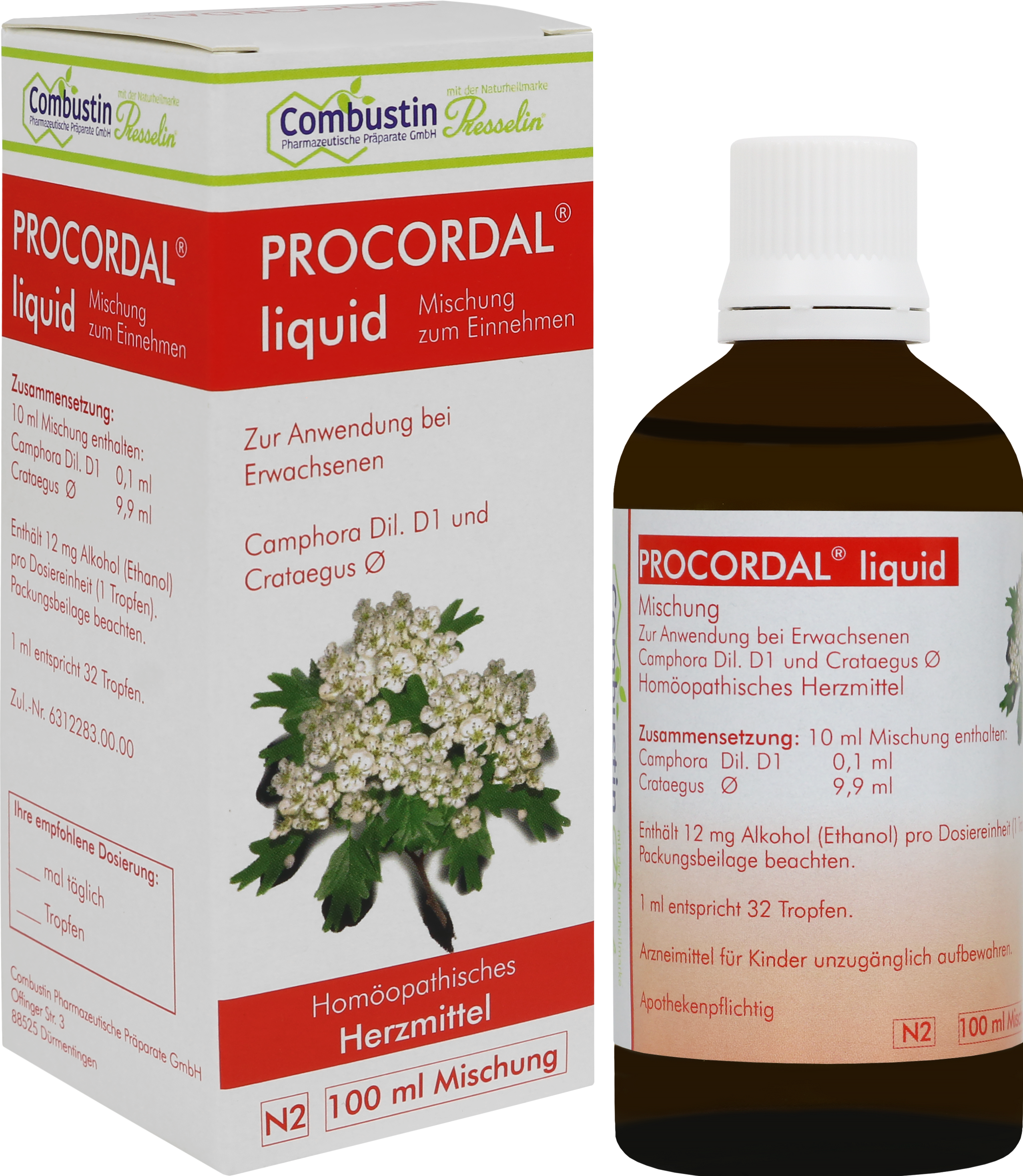 Procordal liquid ,  Tropfflasche 100 ml