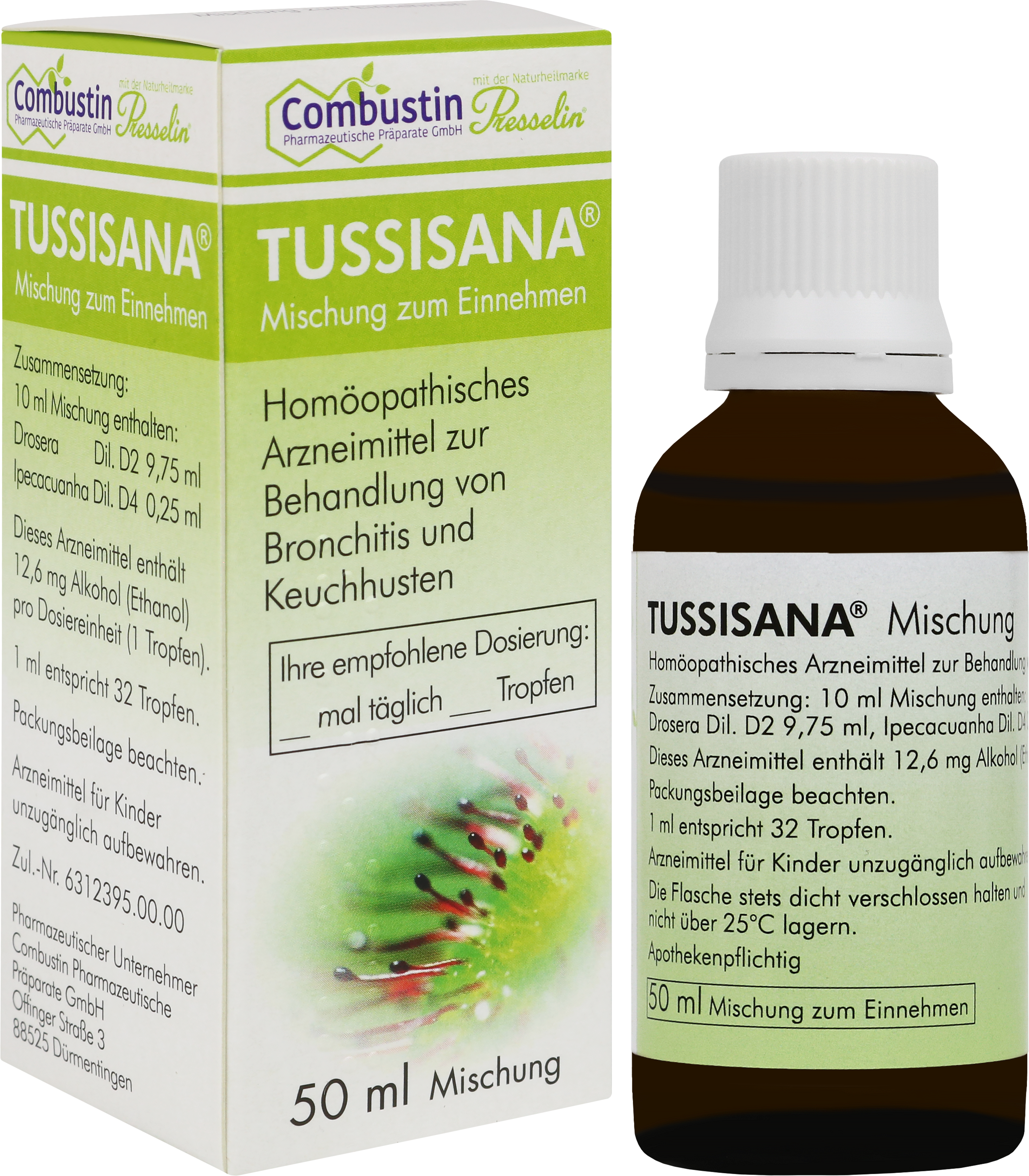 Tussisana,  Tropfflasche 50 ml