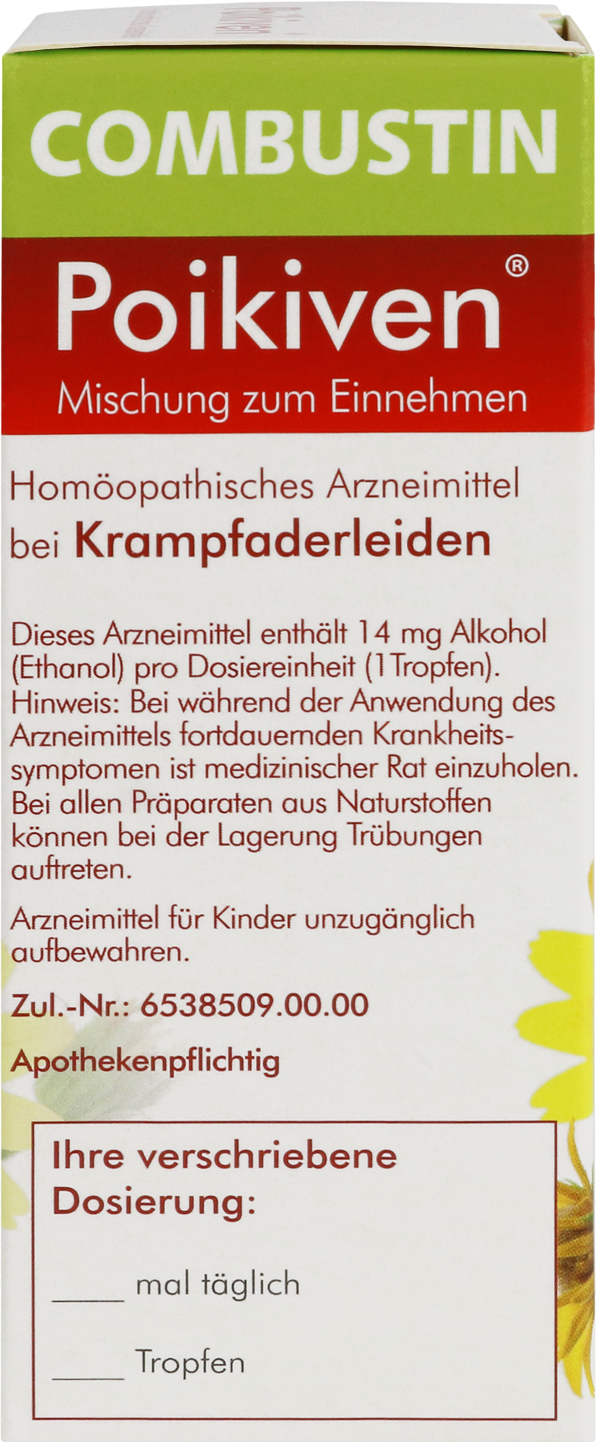 Poikiven, Tropfflasche 50 ml