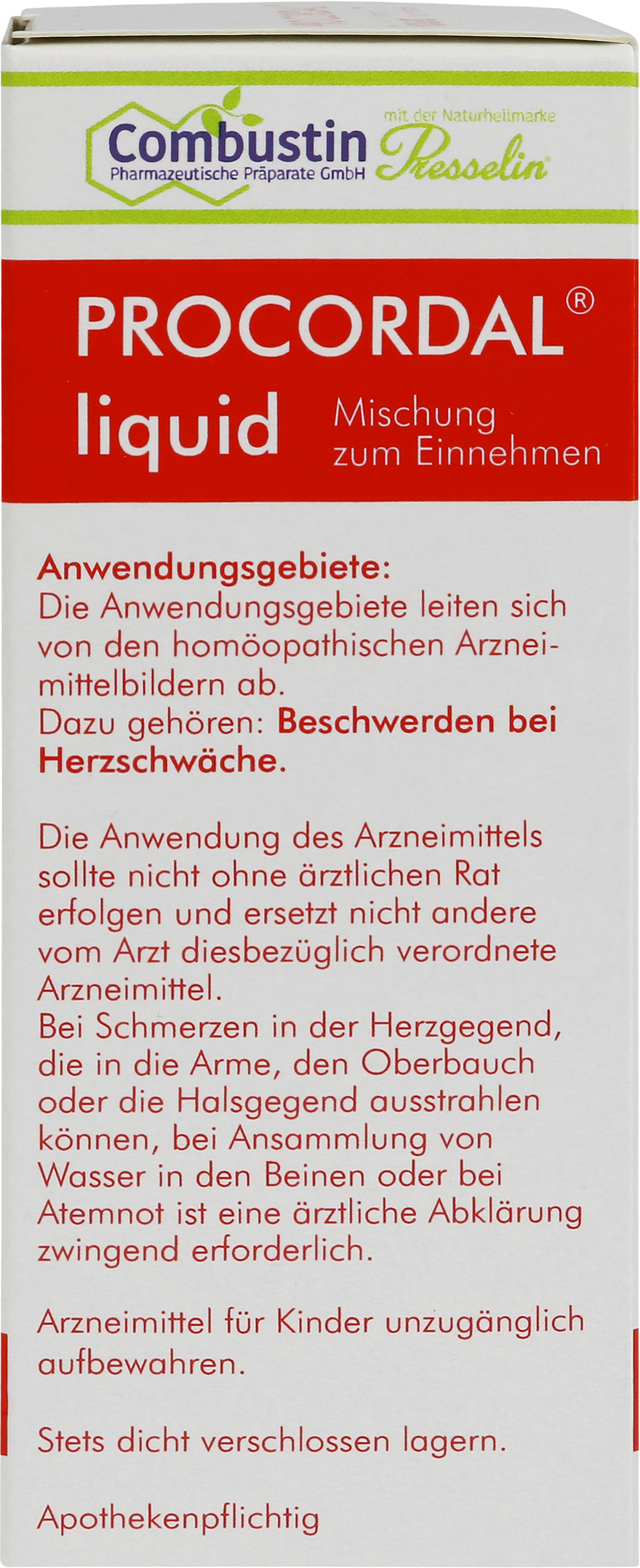 Procordal liquid ,  Tropfflasche 100 ml