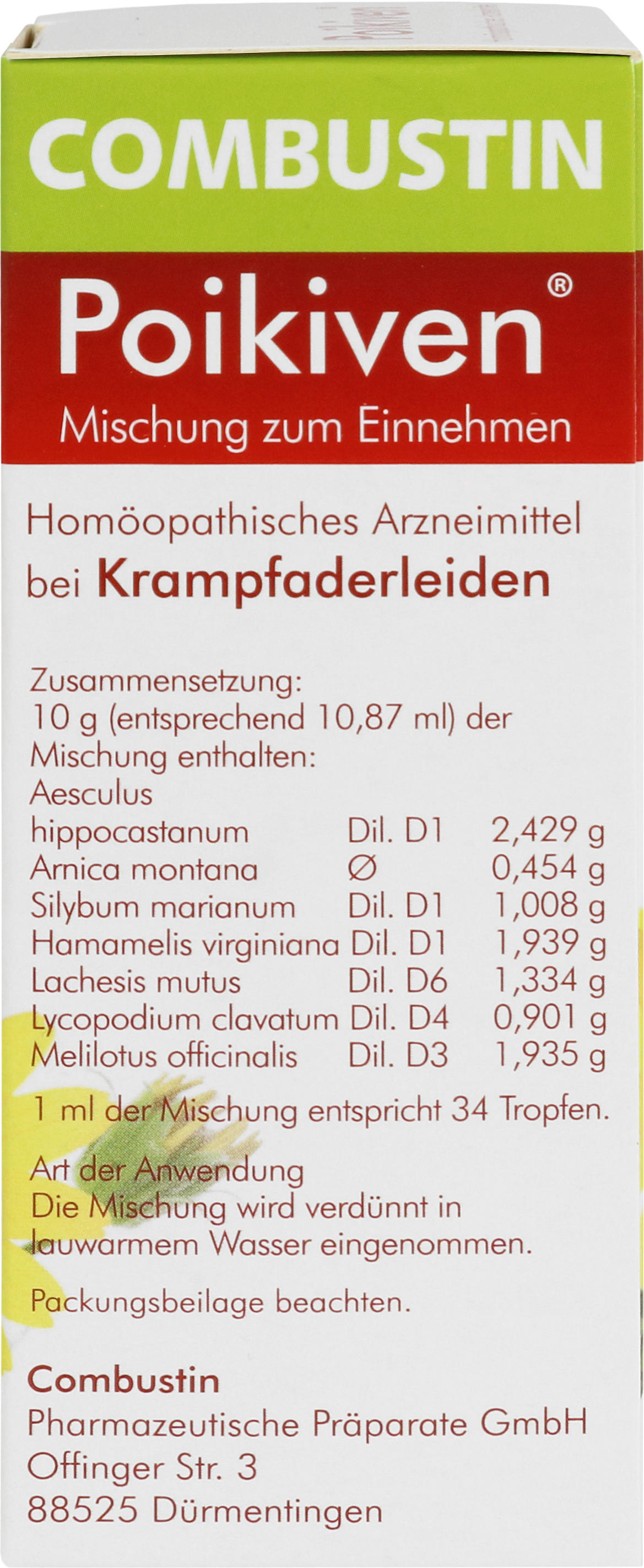 Poikiven, Tropfflasche 50 ml