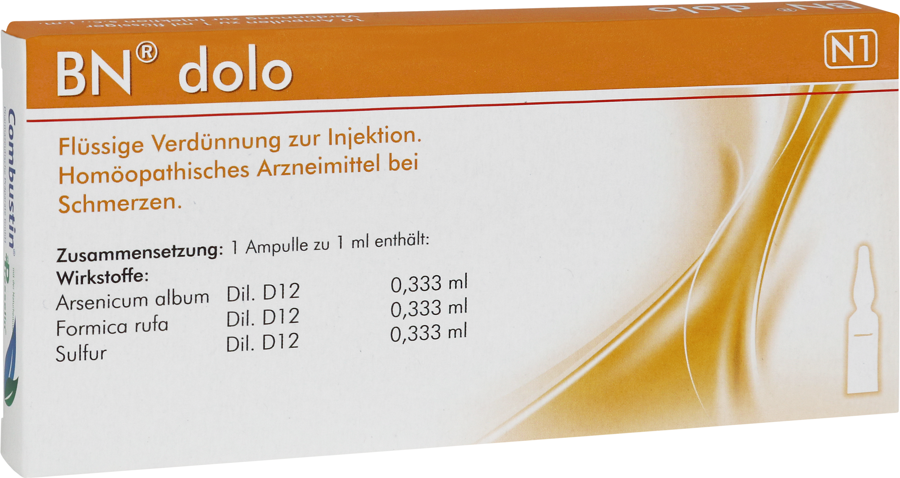 BN dolo, 10 x 1 ml Ampullen