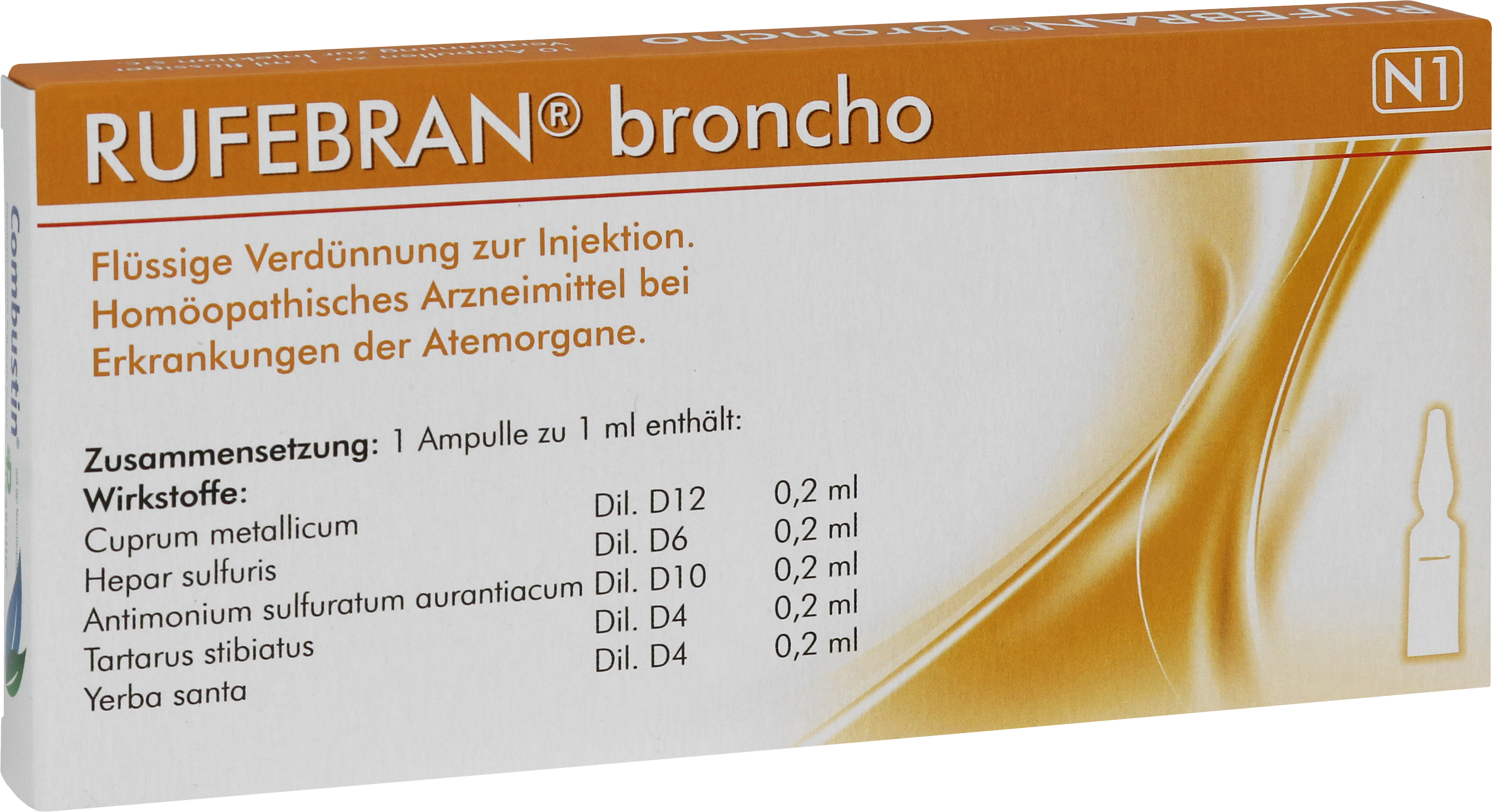 Rufebran broncho,  10 x 1 ml Ampullen