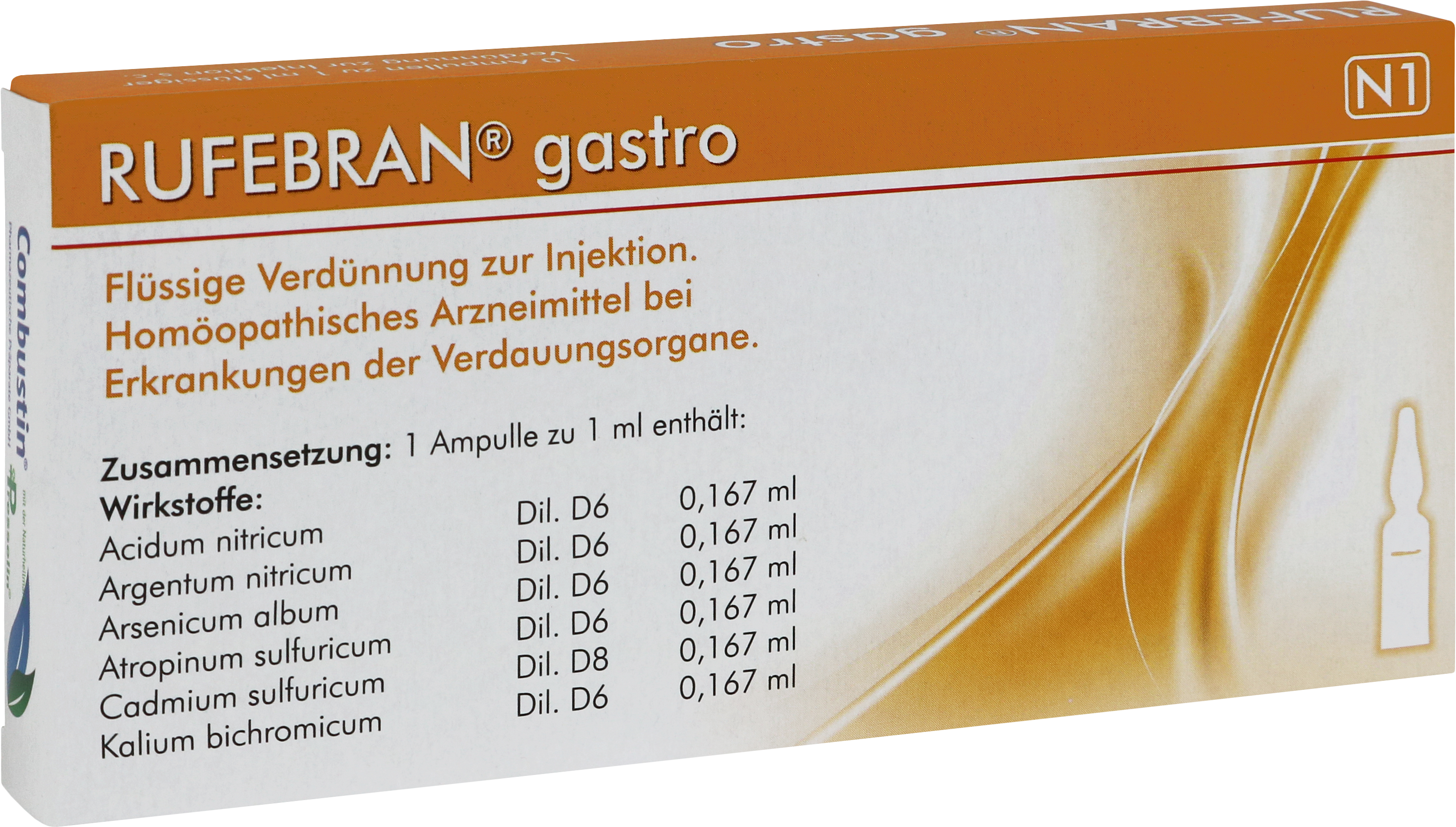 Rufebran gastro, 10 x 1 ml Ampullen