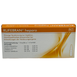 Rufebran heparo, 10 x 1 ml Ampullen - derzeit nicht lieferbar