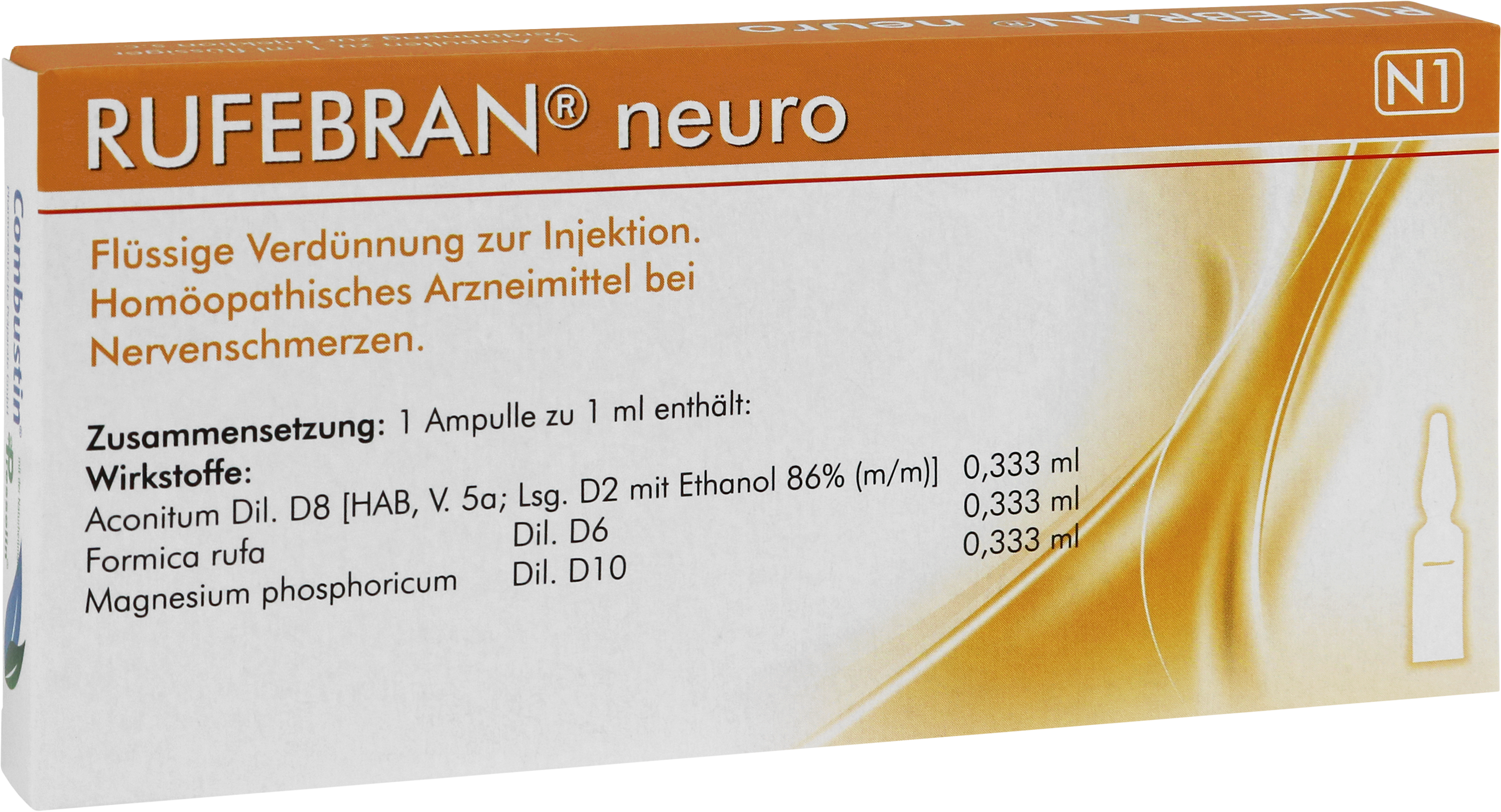 Rufebran neuro, 10 x 1 ml Ampullen