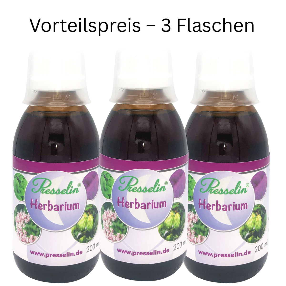 3 Flaschen Herbarium