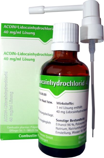 ACOIN®-Lidocainhydrochlorid 40 mg/ml Lösung, 50 ml Glasflasche (Lösung, Spray)